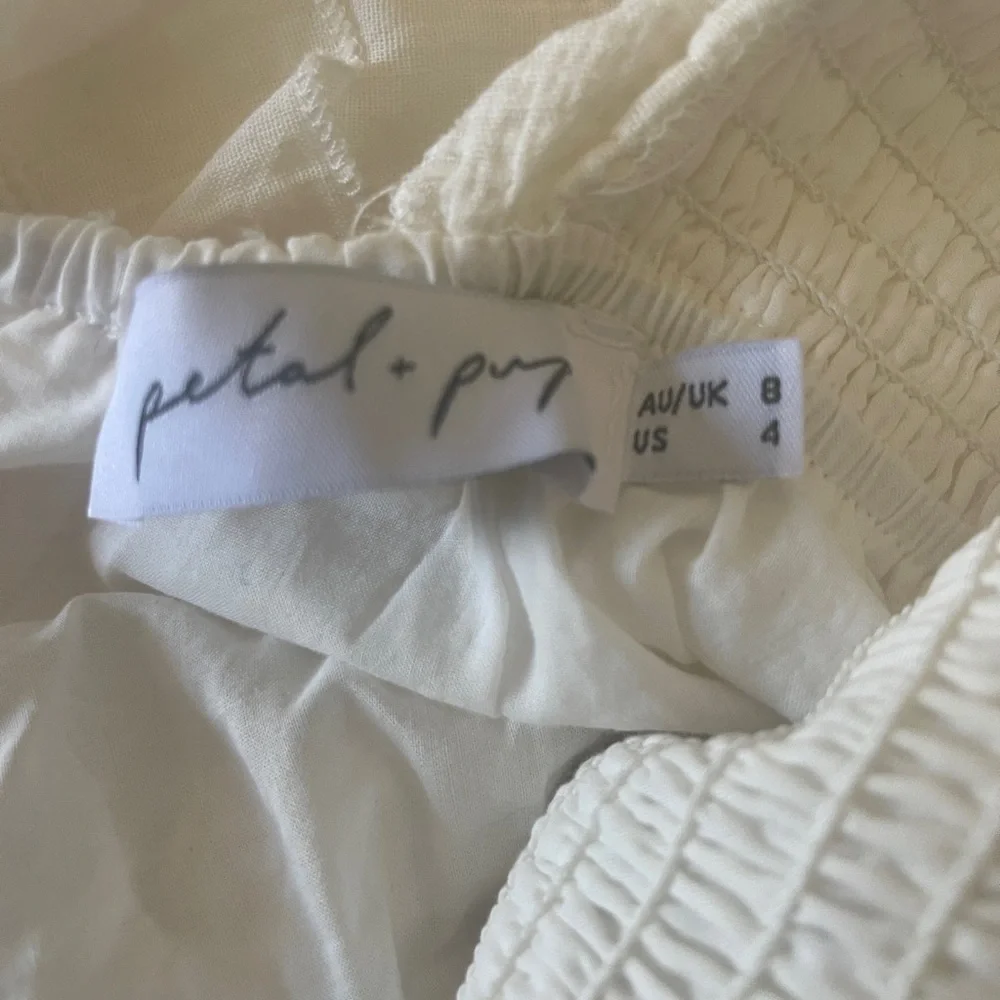 Petal and Pup white ruffle dress - Picture 3 of 3